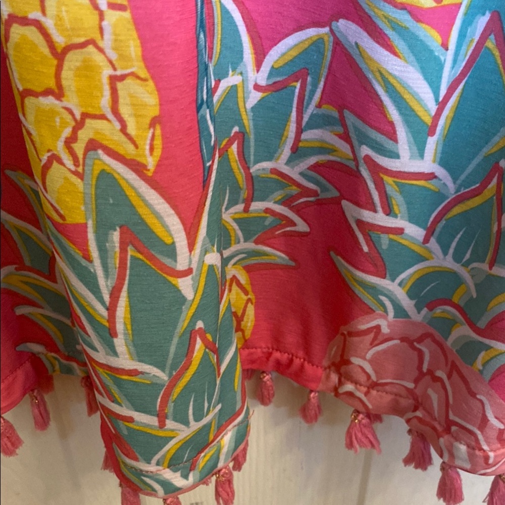 Simply Southern Pink and Blue Sleeveless Sundress - Picture 8 of 8